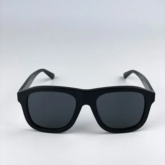 Gucci GG1316S 001 Sunglasses Black Grey Square Unisex - Picture 1 of 11